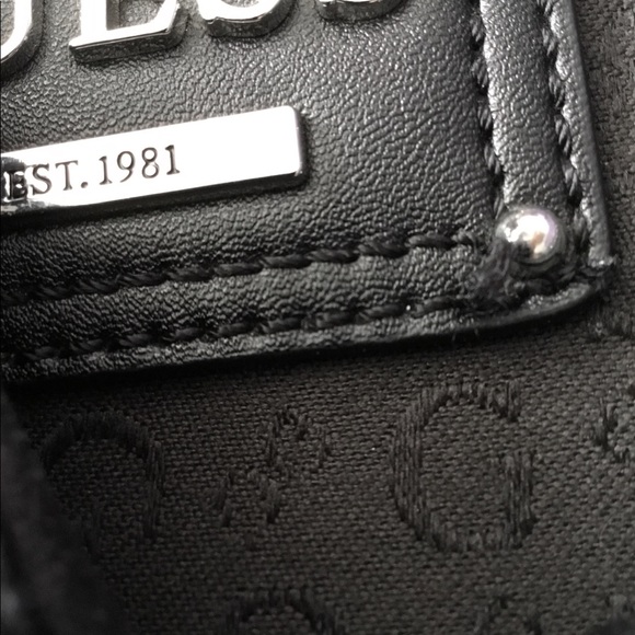 *Sold* Guess Black Tote Purse - Picture 6 of 6